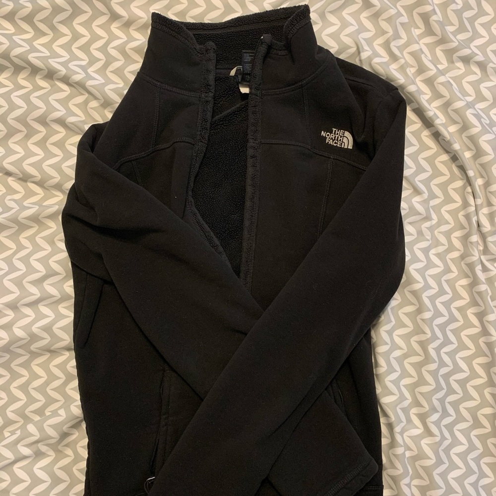 Women’s north face zip up fleece lined